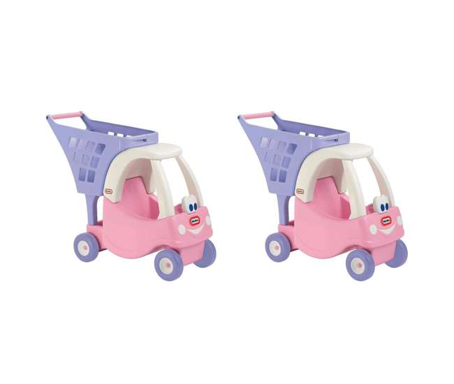 little tikes princess cozy shopping cart