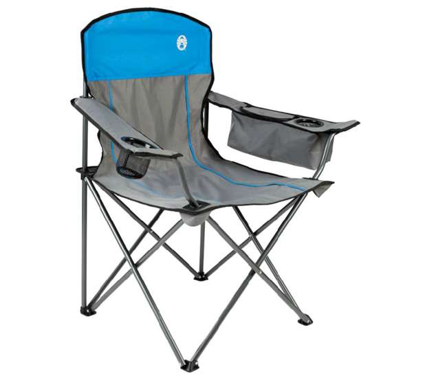 coleman chair with cooler