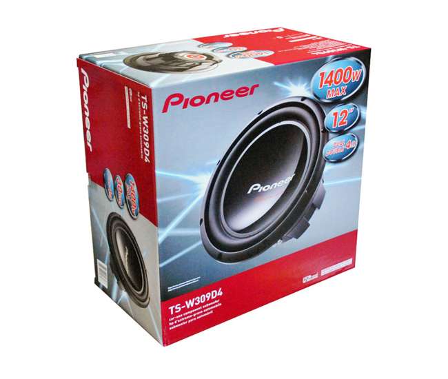 pioneer 12 inch subwoofer 1400 watts