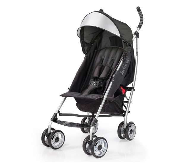 compact folding stroller