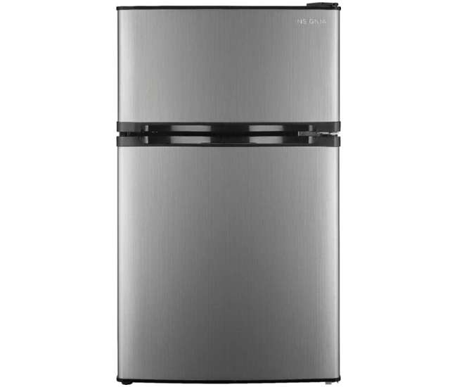 Insignia 3 0 Cu Ft Stainless Steel Mini Refrigerator Certified Refurbished