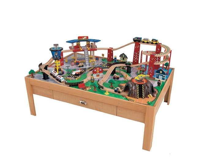 kidkraft airport train table