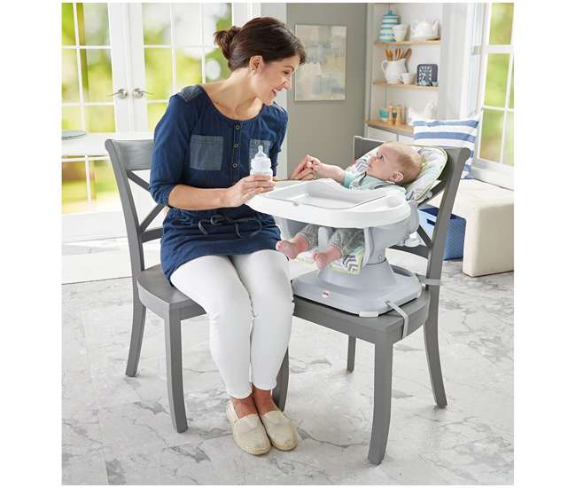 fisher price space saver high chair booster seat