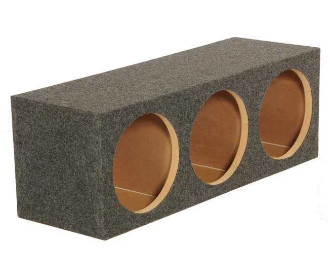 3 hole subwoofer box