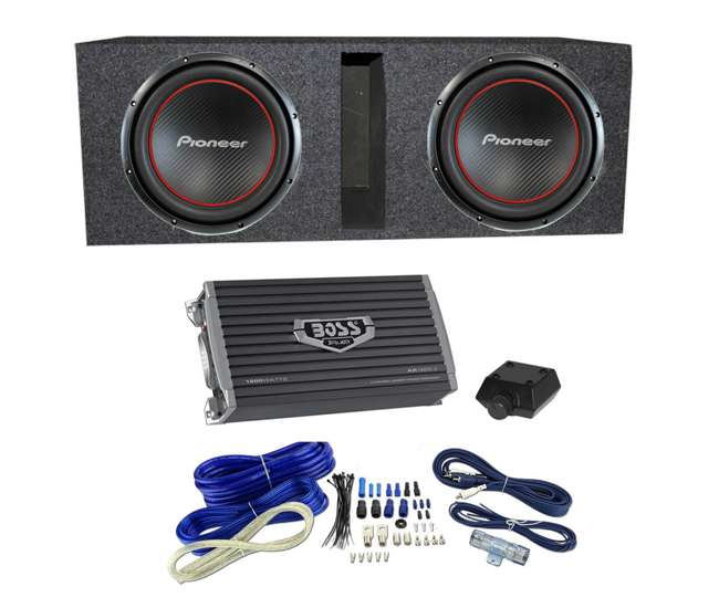 2 12 inch pioneer subwoofers
