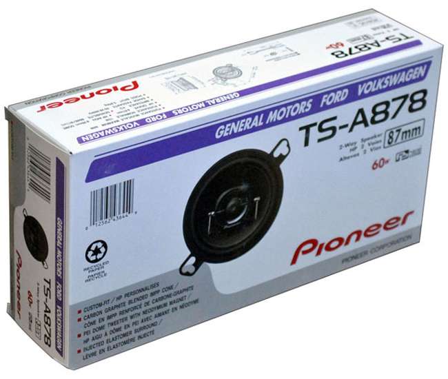 pioneer 3.5 inch car speakers