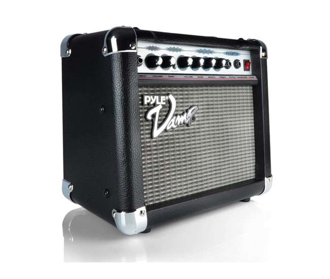 Pyle Pro Pvamp30 30 Watt Vamp Series Amplifier W 3 Band Eq And Overdrive Black