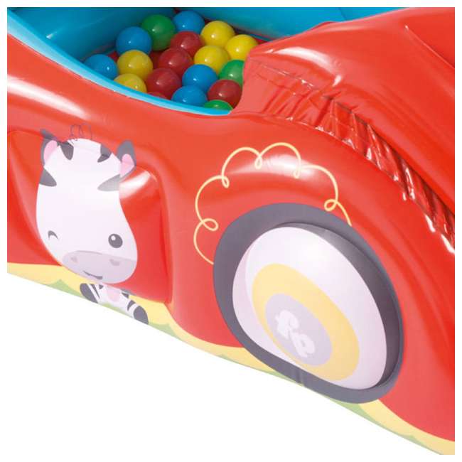 FisherPrice Race Car Inflatable Play Pen Ball Pit with