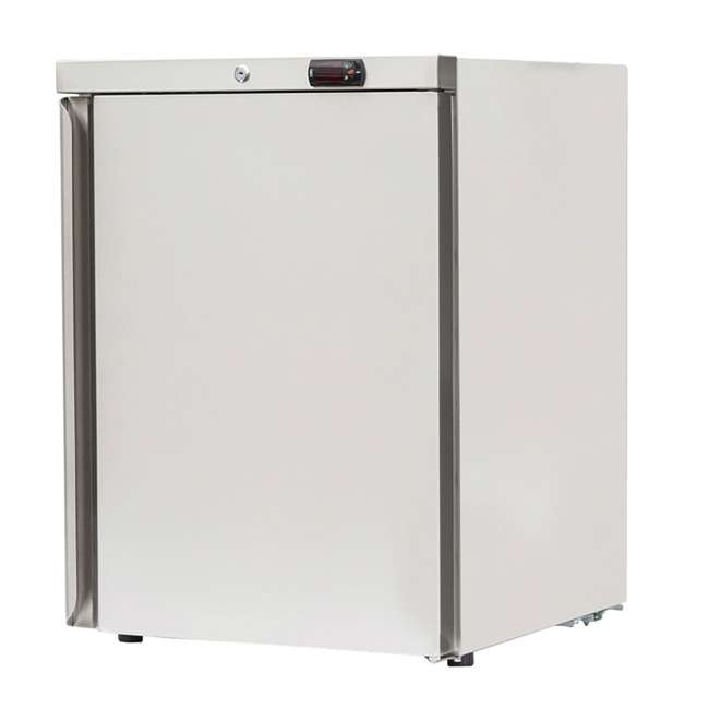 Summerset Stainless Steel OutdoorRated Locking Refrigerator ORFR2