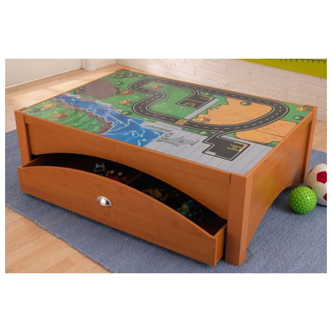 Kidkraft Metropolis Wooden Play Table Honey 17942