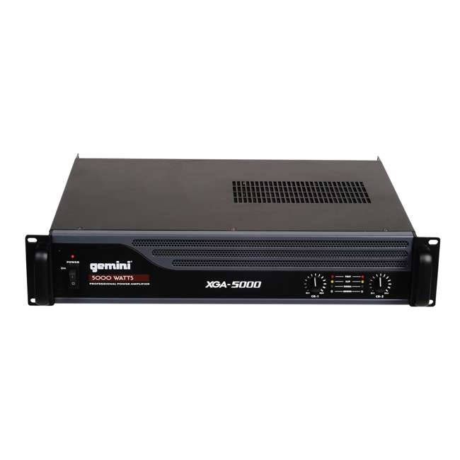 GEMINI XGA5000 5000W DJ Power Amplifier
