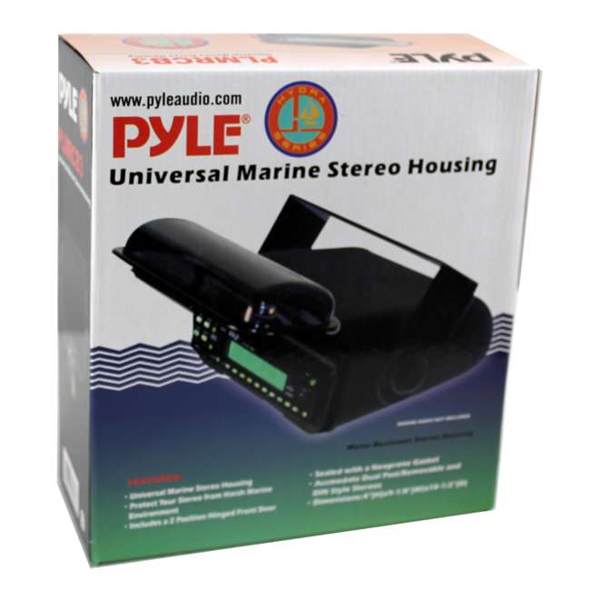 Pyle PLMRCB3 Waterproof Marine CD Player/Receiver Radio Wired Housing Cover