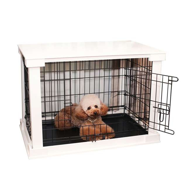 Zoovilla Decorative End Table Design Dog Cat Cage Kennel Crate