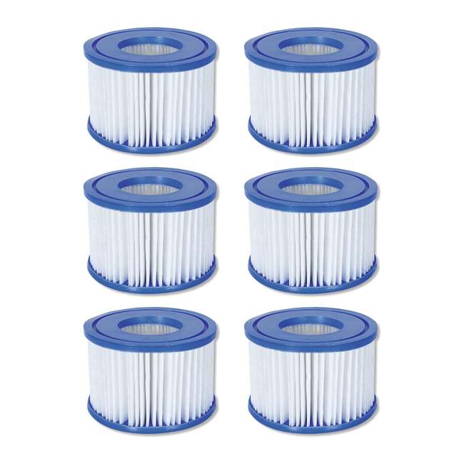Coleman SaluSpa Filter Type VI Replacement Cartridge (6 Pack) 6 x