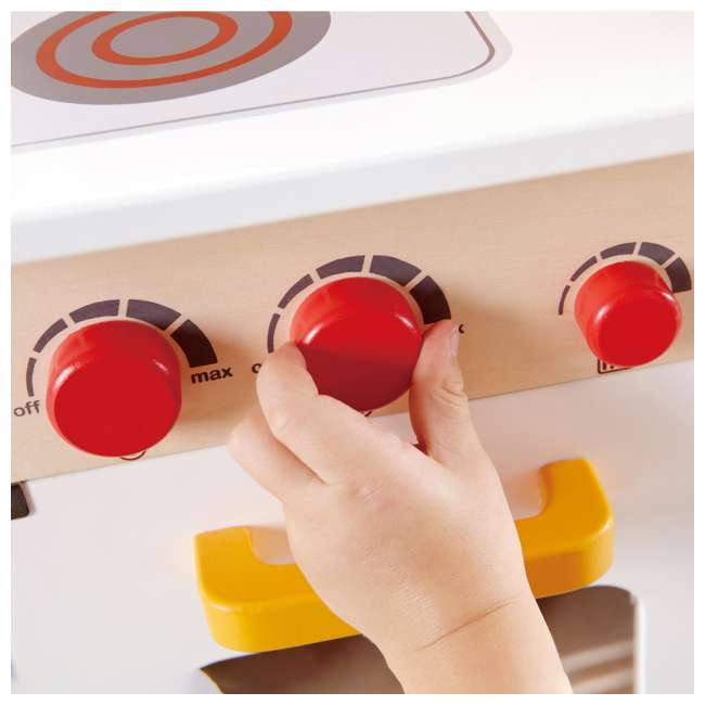 Hape Gourmet Kitchen Kid S Wooden Play Pretend Kitchen White