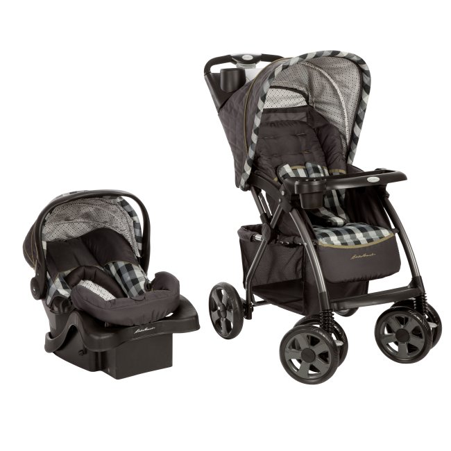 Eddie Bauer Trailmaker Stroller & Infant Car Seat Travel System TR211BKZ