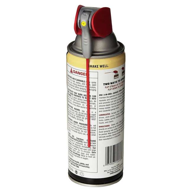 3INONE Garage Door Lubricant Spray, 11 Ounce (6 Pack) 6 x WD100581