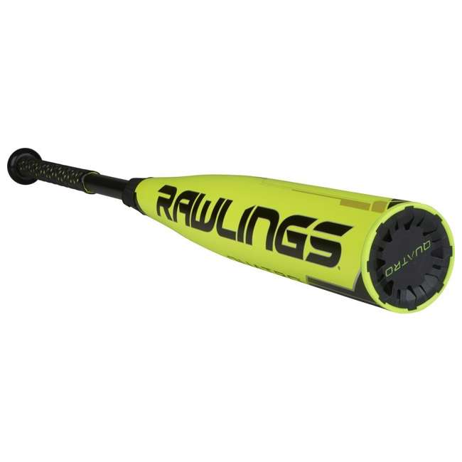 Rawlings Quatro Glowstick BB8Q3 Aluminum (3) [32"/29] Baseball Bat