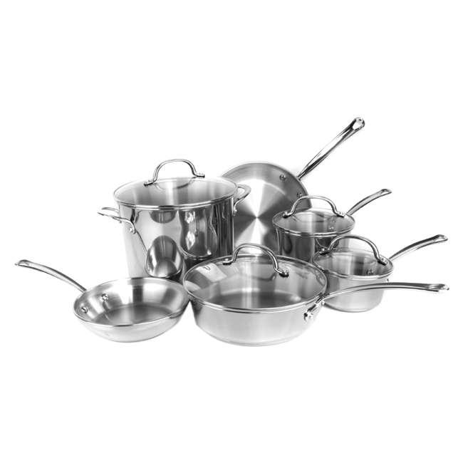 Farberware Millennium 10Piece Cookware Set (Stainless Steel) 75653 
