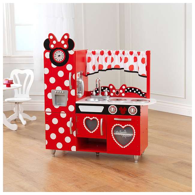 KidKraft Disney Jr. Minnie Mouse Vintage Kitchen Set KDK53371
