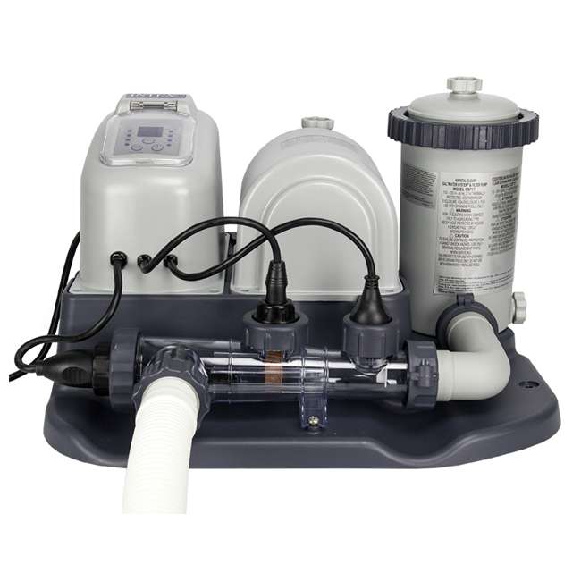 Intex Krystal Clear 1200 GPH Filter Pump & Saltwater System 28671EG