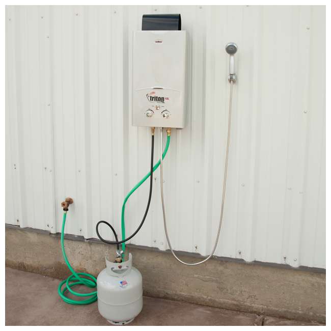 Camp Chef Triton 10 Liter Portable Water Heater with Shower Head CC_HWD10