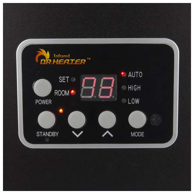 Dr. Infrared Heater 5200 BTU Space Heater DR968