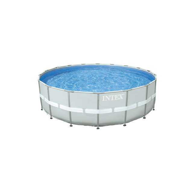 Intex 18 x 52 ultra frame swimming pool set w sand saltwater