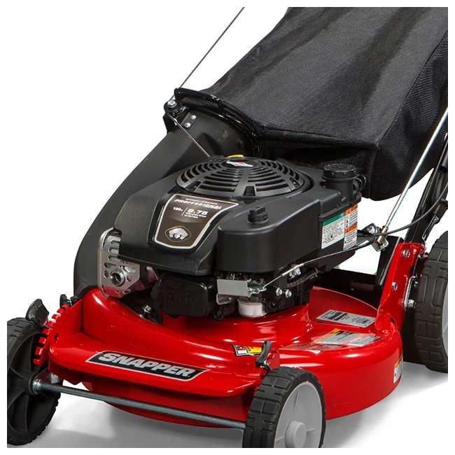 Snapper HI VAC 21Inch SelfPropelled WalkBehind Bag Lawn Mower MOW