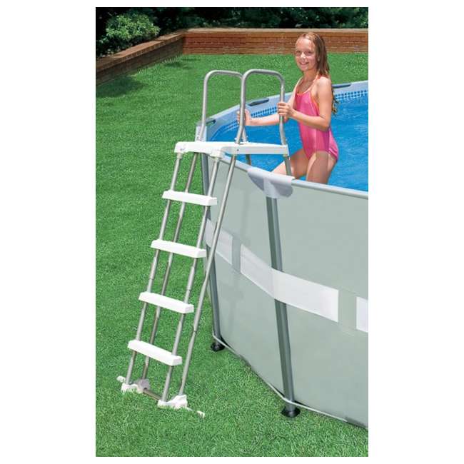 pool slide ladder