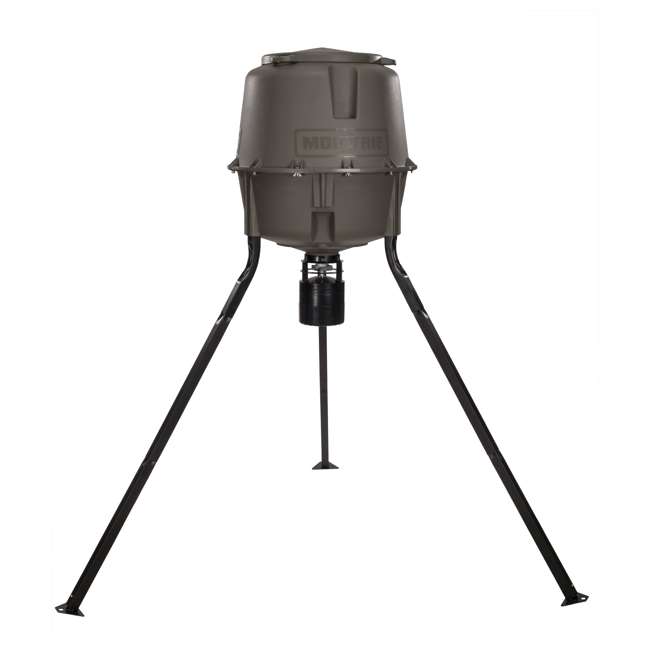 Moultrie 30 Gal Adjustable Height QuickLock Tripod Deer Feeder w