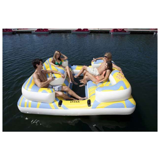 Intex Oasis Island Inflatable Floating Lounge | 58299Q