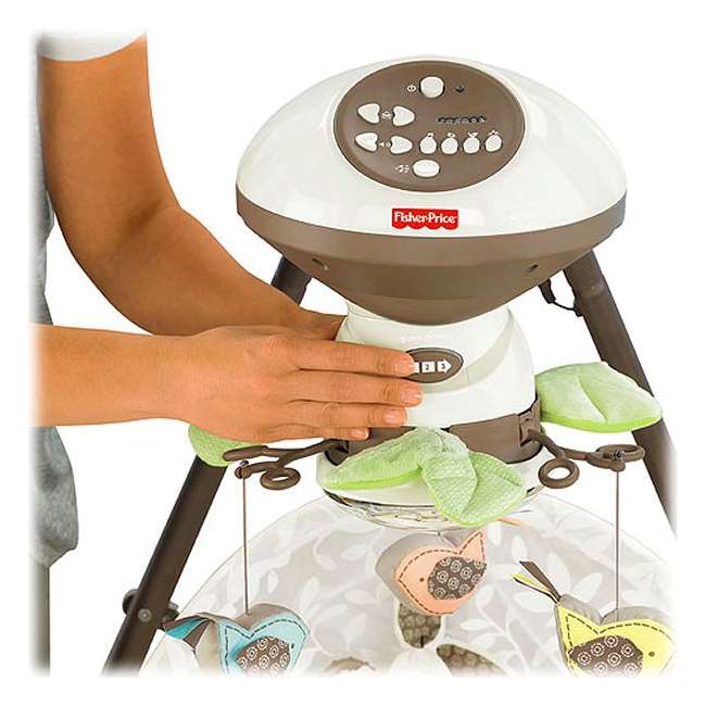 Fisher Price My Little Snugabunny Baby Cradle & Swing V0099