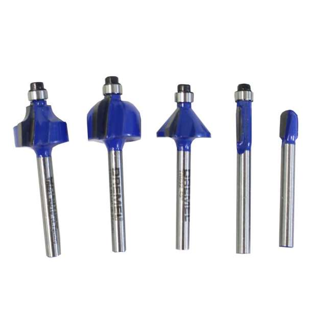Dremel TR770 Trio 5 Piece Stater Edging Router Bit Kit