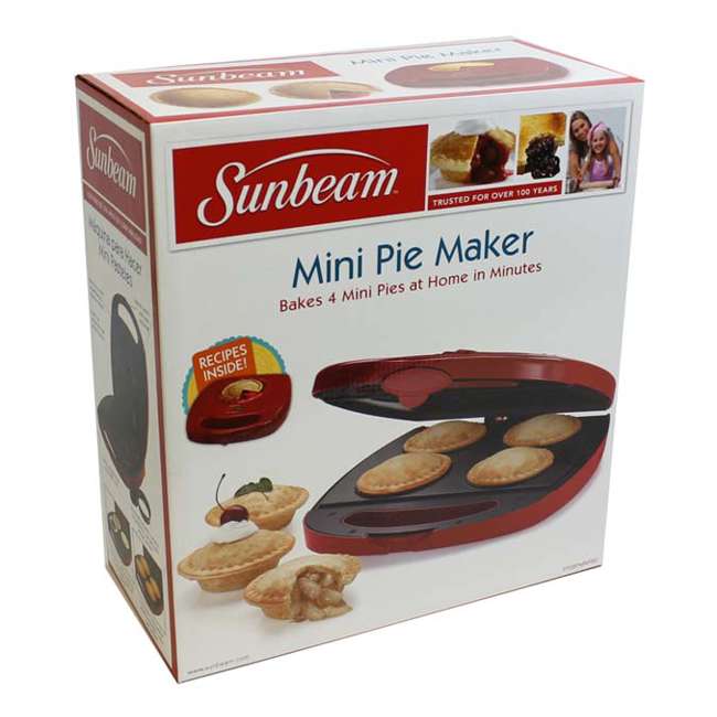 Sunbeam Mini Pie Maker (Red) FPSBPMM980