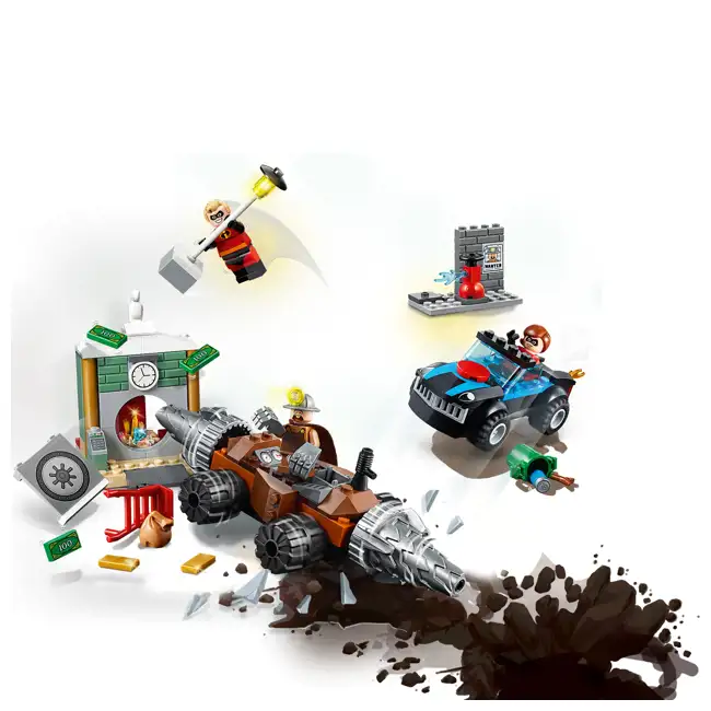 lego incredibles bank heist