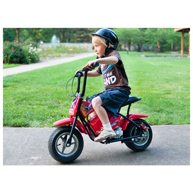 Motovox MBXXSE Micro Mini Bike 24V Electric (Red) MBXXSERED
