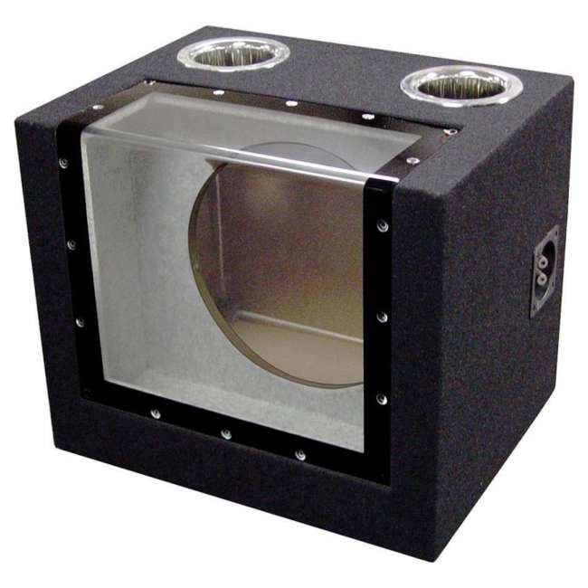 SINGLE 12Inch Bandpass Ported Subwoofer Enclosure Sub Box QSBP12