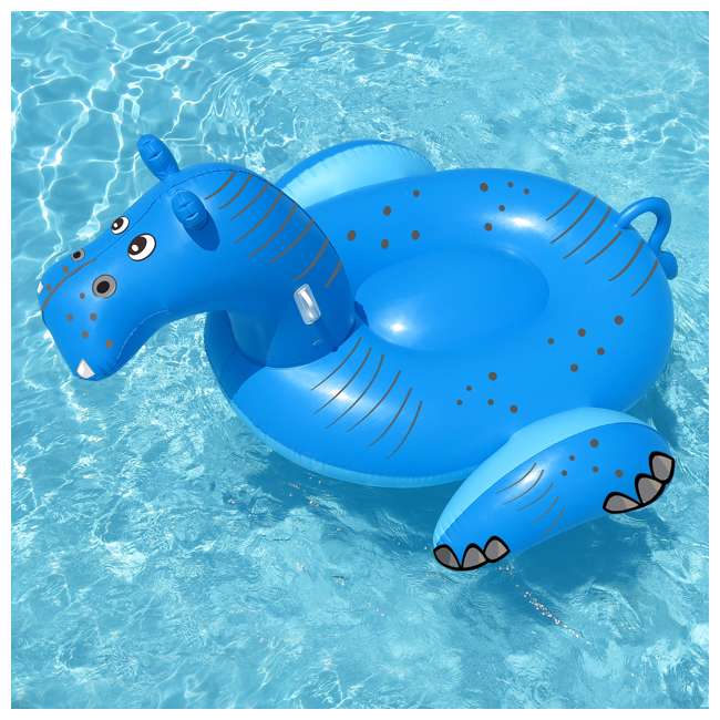 Swimline Giant Inflatable Hippo Ride-On Pool Float : 90713