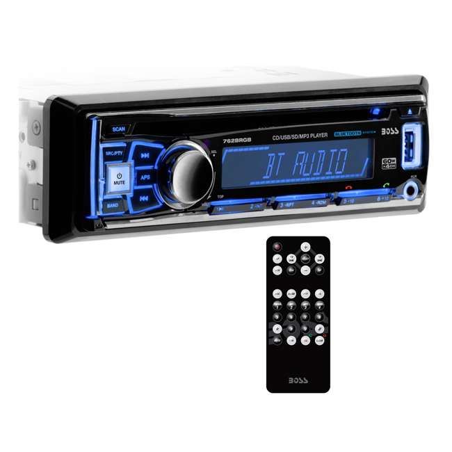 Boss Audio 762BRGB Bluetooth CD Player Car Stereo Receiver