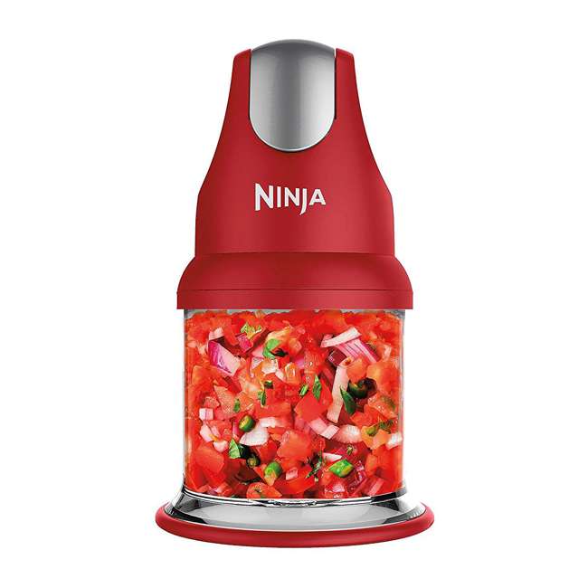 Ninja Master Prep Blender Food Processor, Red QB900BRDUA