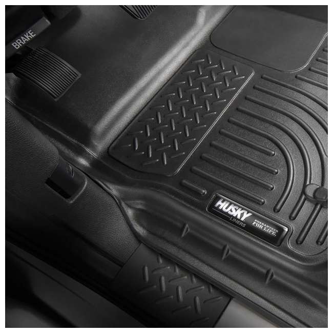 Husky Liners Weatherbeater Floor Mats 2nd Row For 2017 2019 Nissan