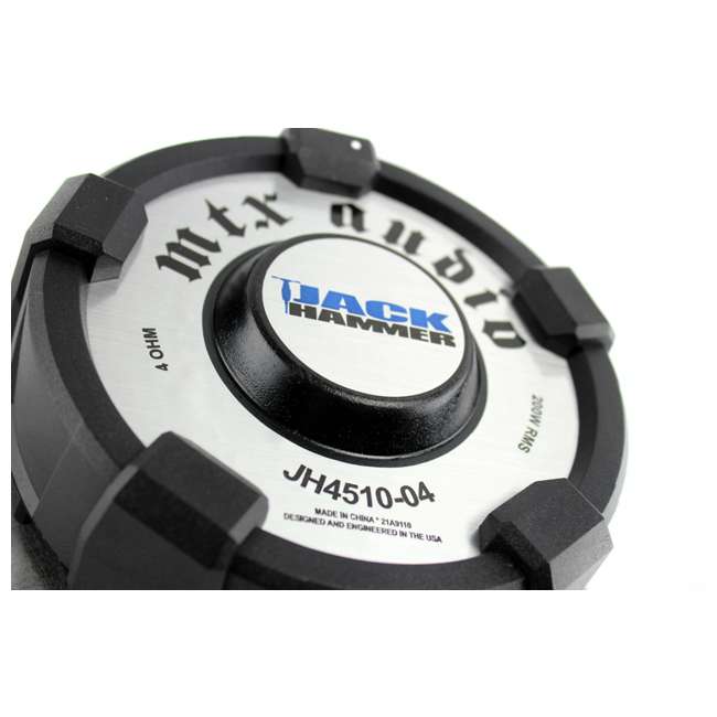 MTX Jackhammer 10" 400W Subwoofer JH451004
