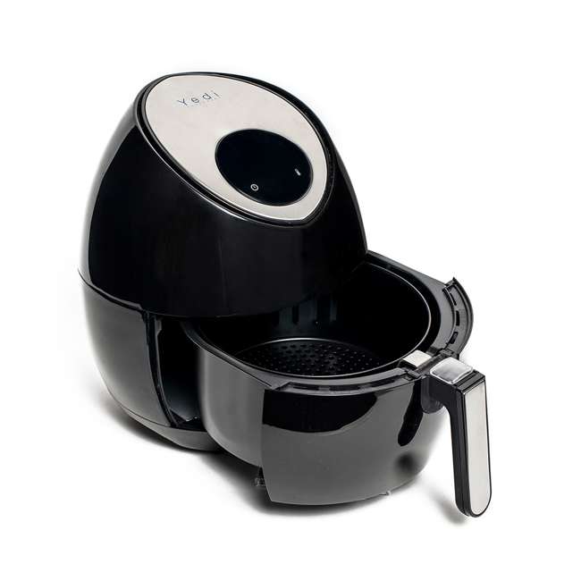 Yedi Houseware 3.7 Quart Air Fryer, Black : GV012