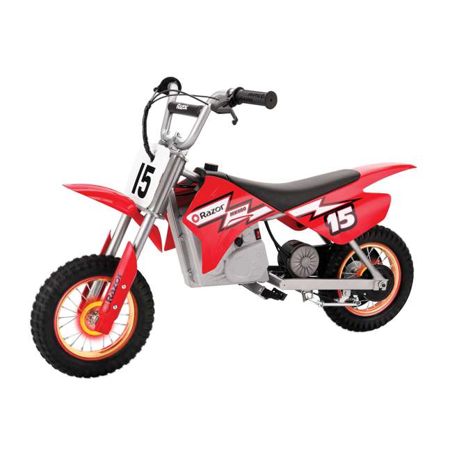 Razor MX400 Dirt Rocket Electric Toy Motocross Bike, Red 