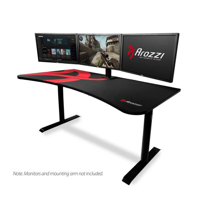 Arena black gaming mouse pad gaming