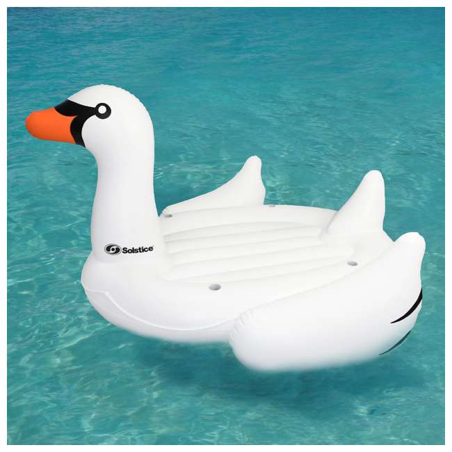 giant swan pool floatie