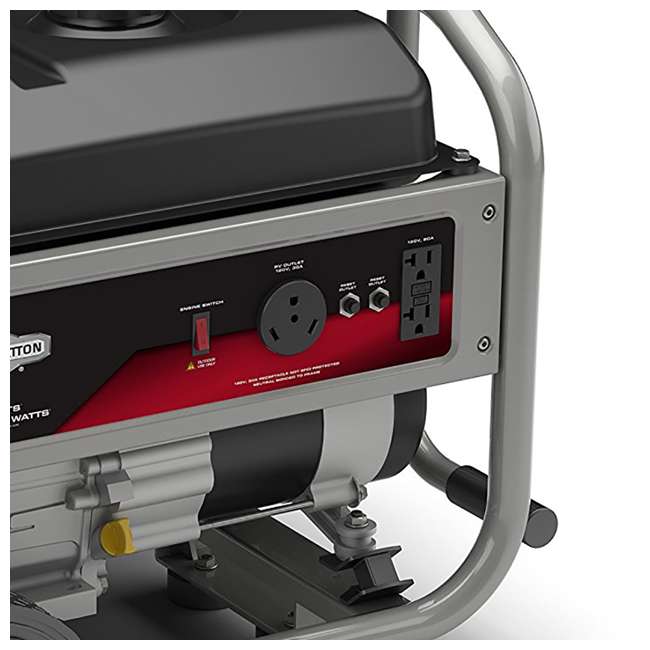 Briggs & Stratton 3500 Watt 8 Hour Portable Generator with RV Outlet