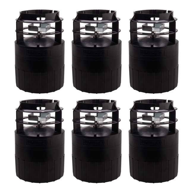 Moultrie Pro Hunter Quick Lock Tripod Deer Feeder Kit 6 Pack 6