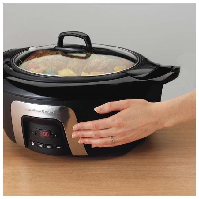 Hamilton Beach Programmable Insulated Slow Cooker (6 Quart) 33265
